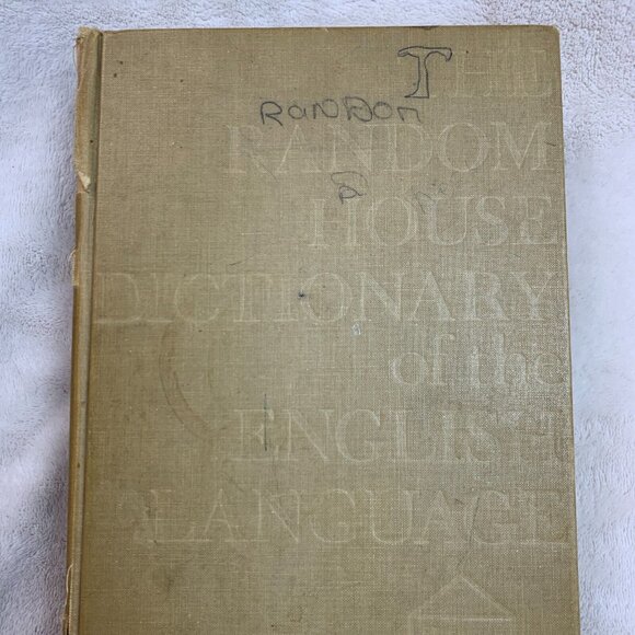 1968 Random House Dictionary of the English Language College Edition HUGE BOOK! - Picture 2 of 10